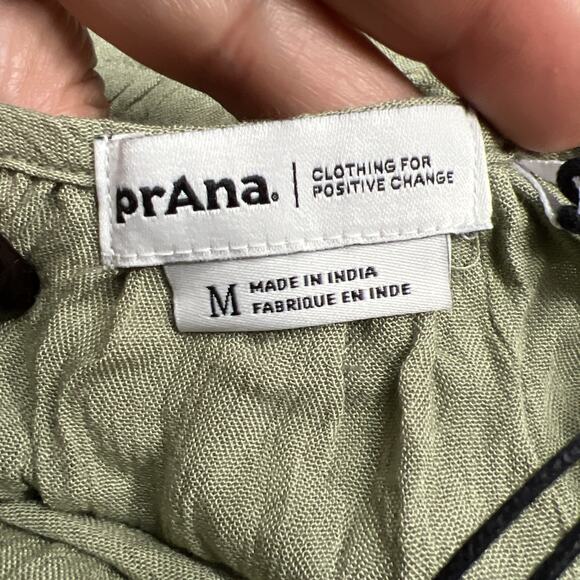 PraNa Women Fernie Wide Leg Jumpsuit Medium Sweet Agave Size M NWT $99 - Picture 9 of 16